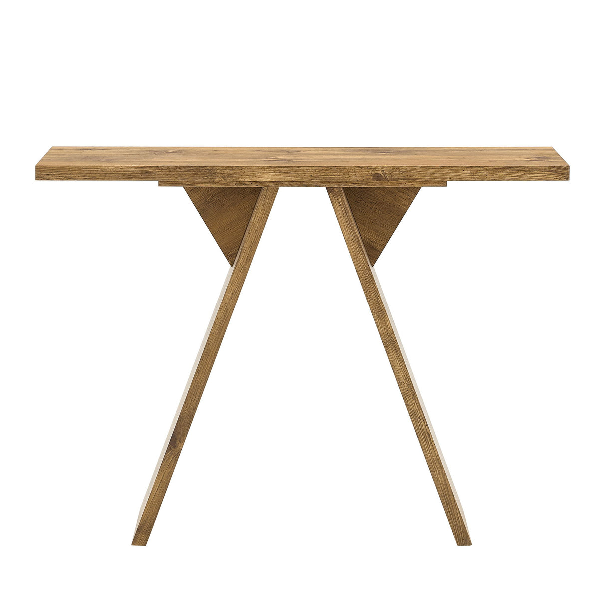 Console Table With V - Shaped Base