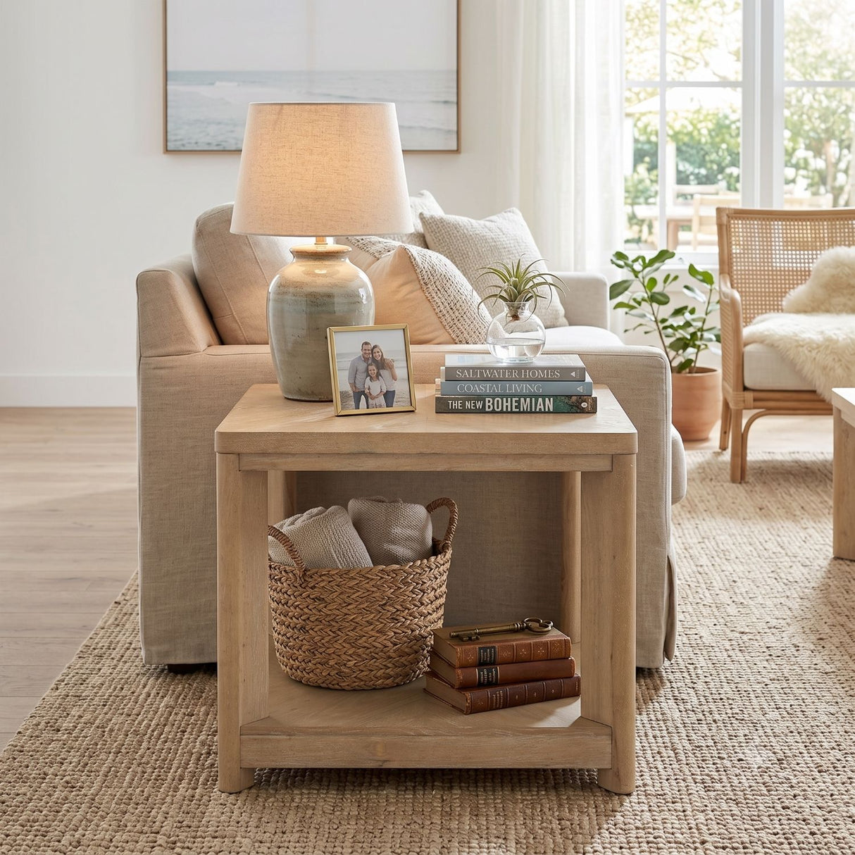 End Table - Tan
