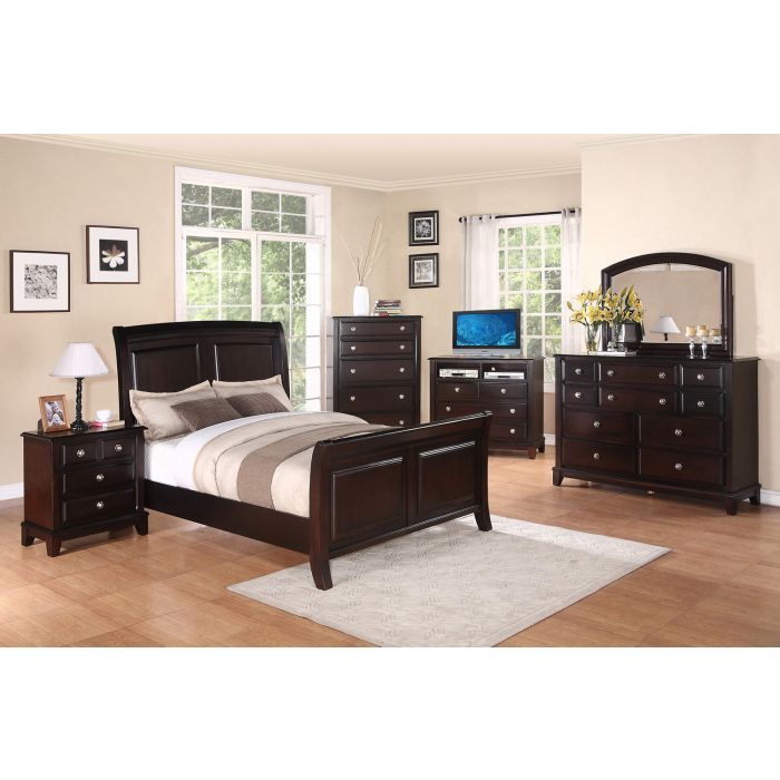 Elegant Transitional Bed