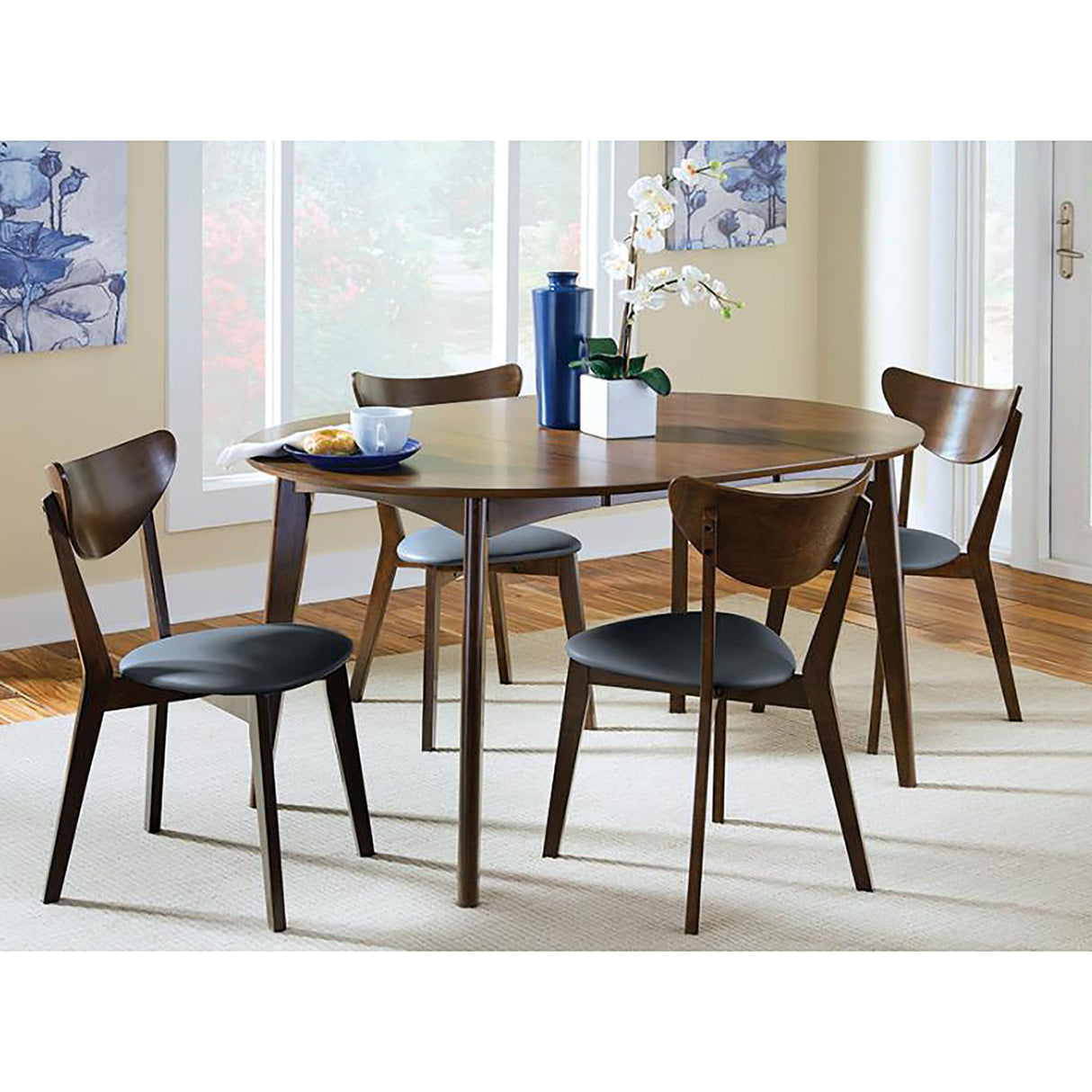Marvin - Open Back Side Chairs (Set of 2) - Black