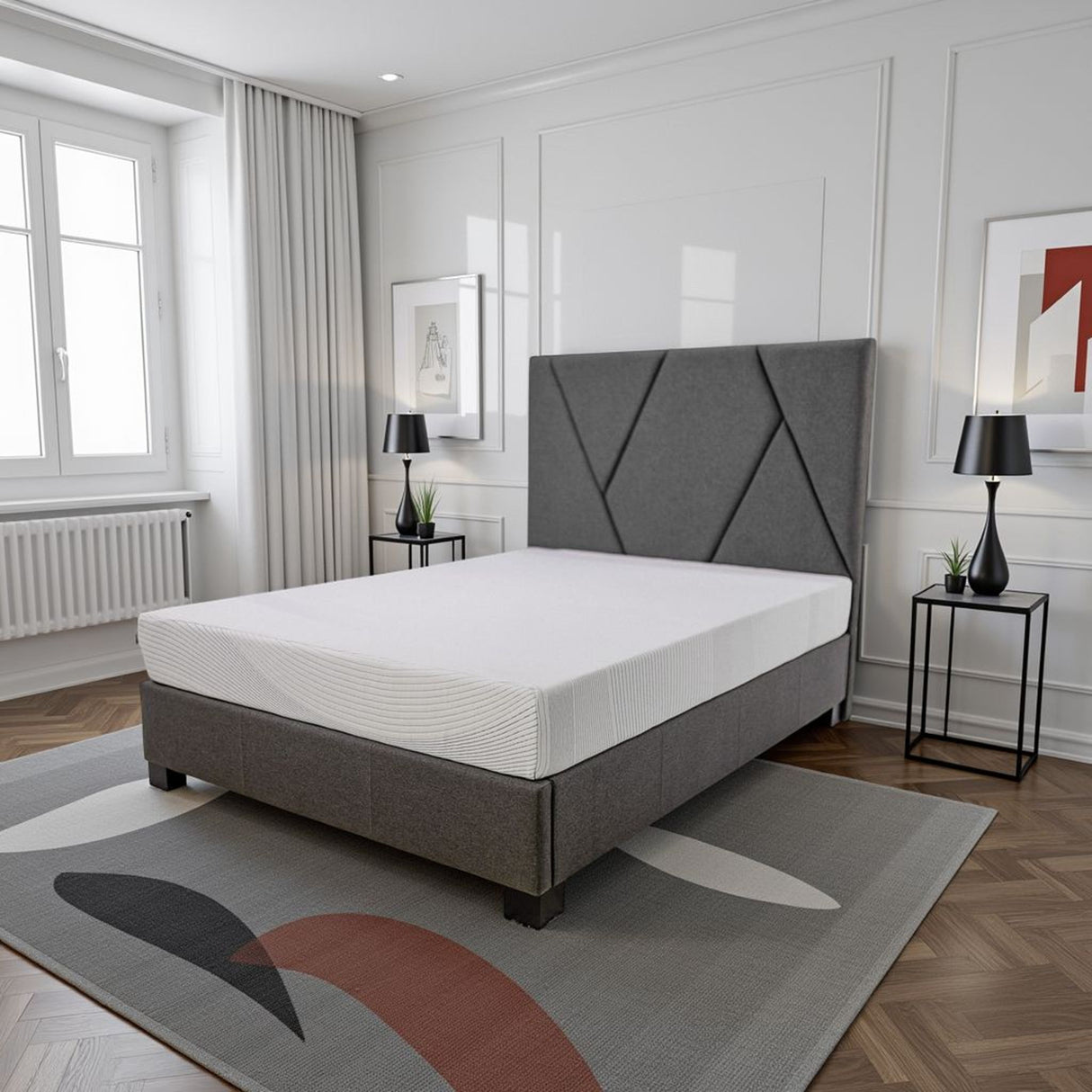 Regen - 8" Cooling Copper Infused Memory Foam Mattress
