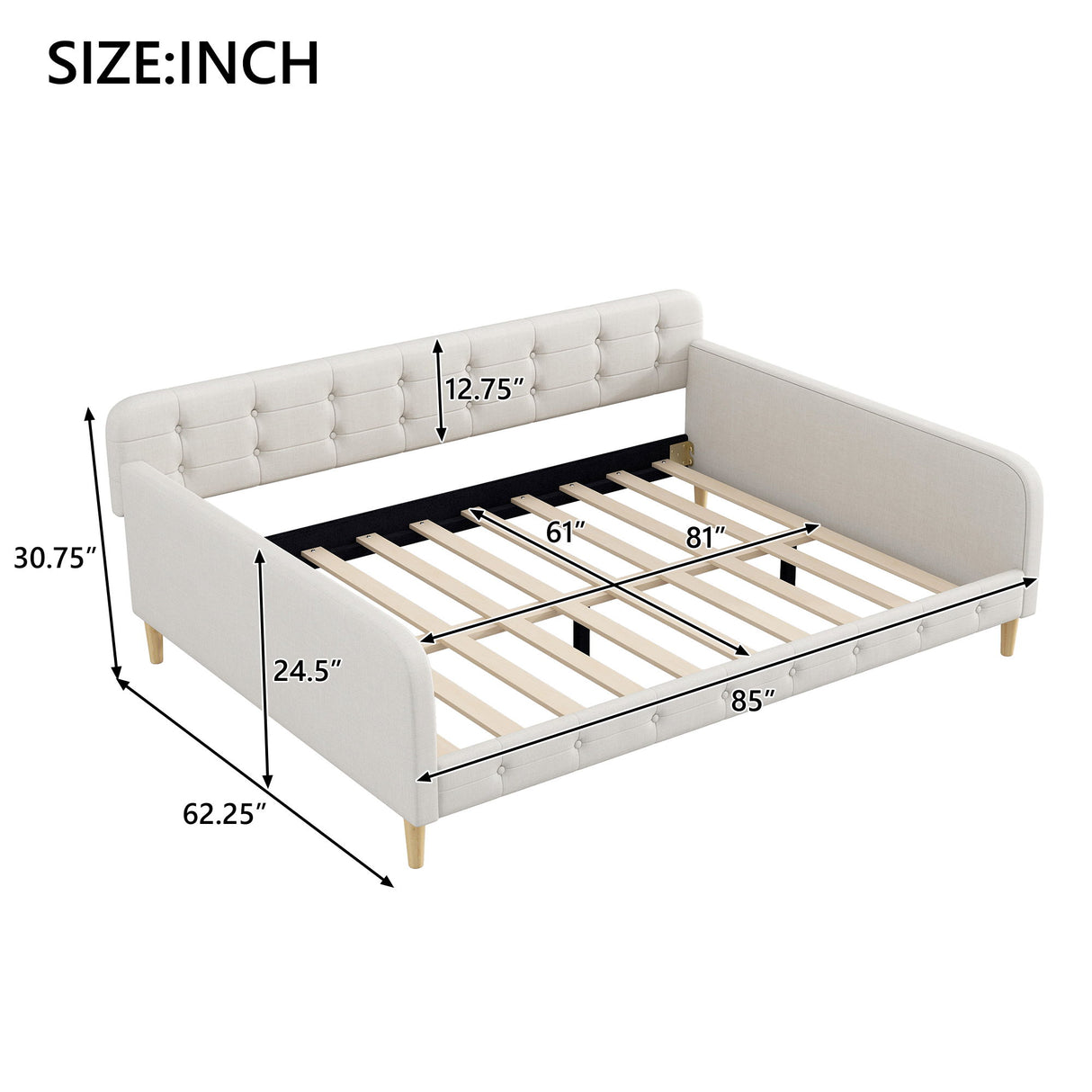Upholstered Daybed