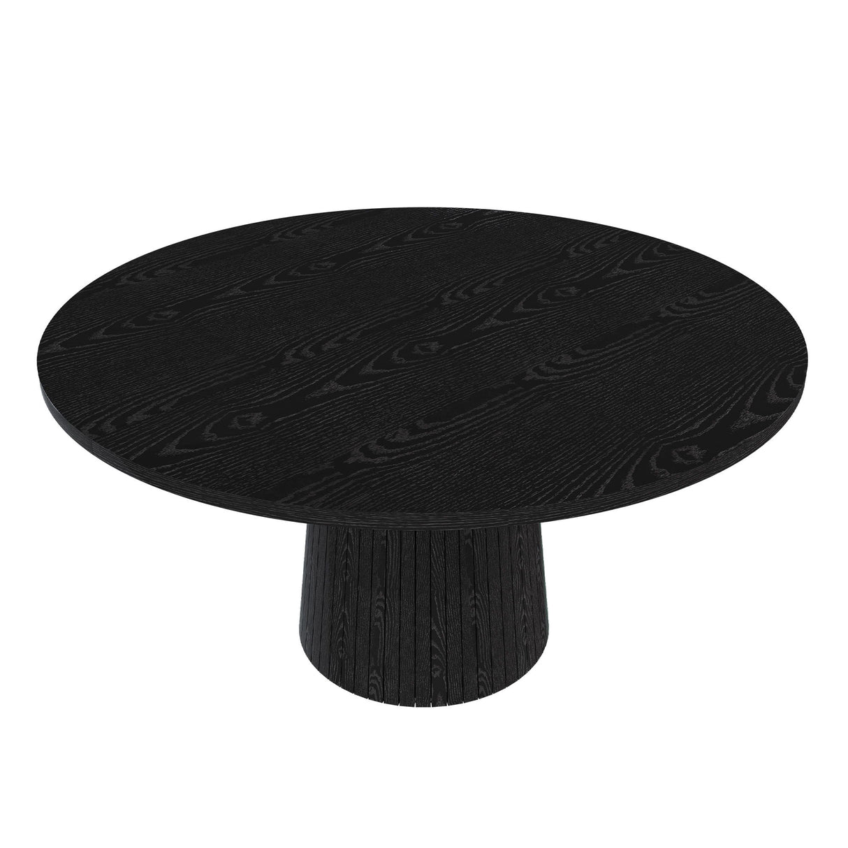 Round Dining Table With Strip Base