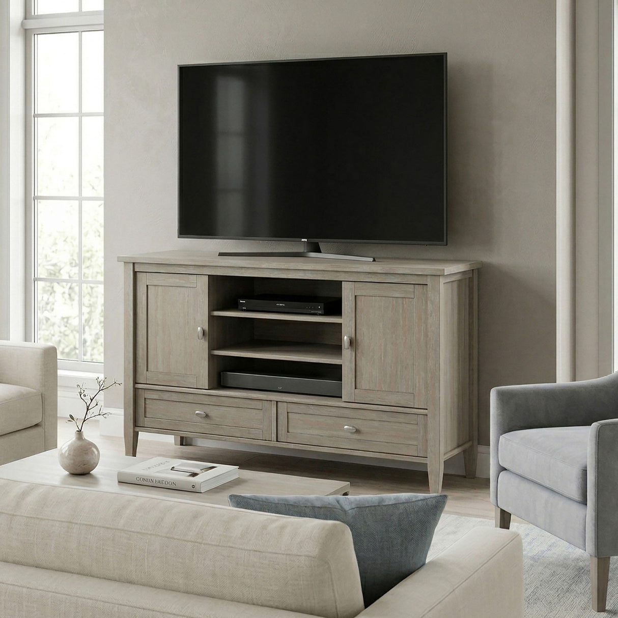 Warm Shaker - TV Media Stand Handcrafted