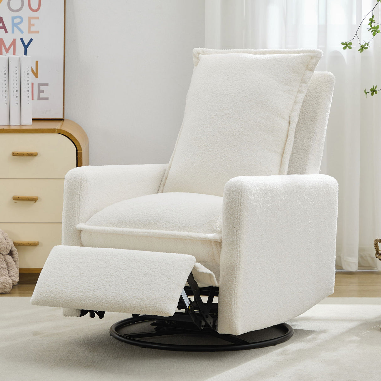 Swivel Rocker Glider Recliner Chair