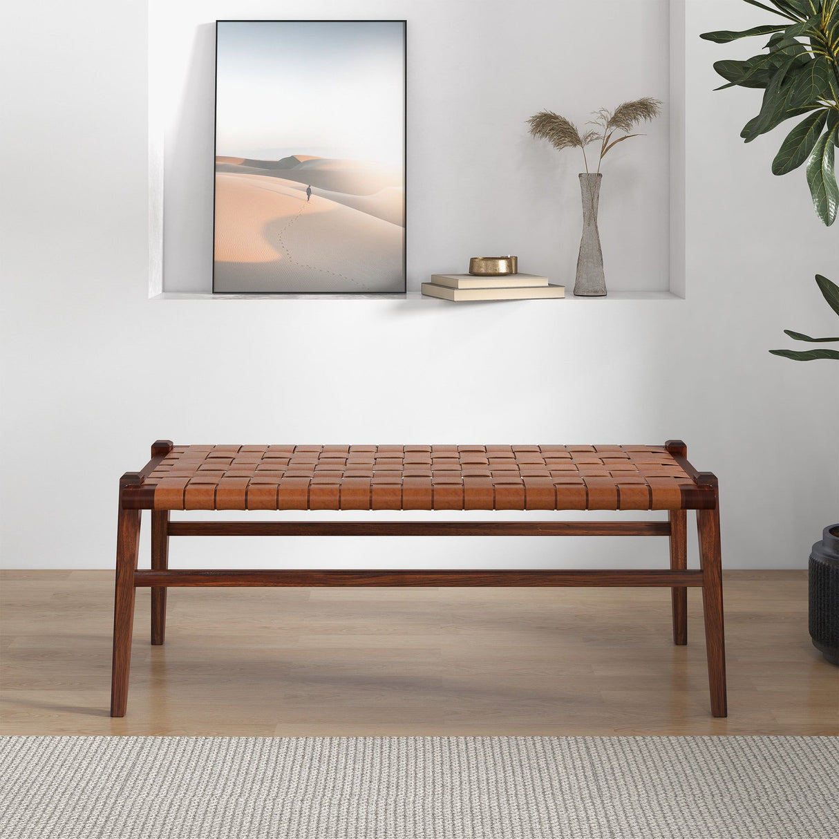 Cody - Bench - Brown / Tan