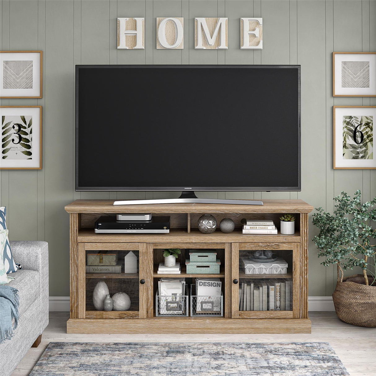 Chicago - TV Stand - Natural