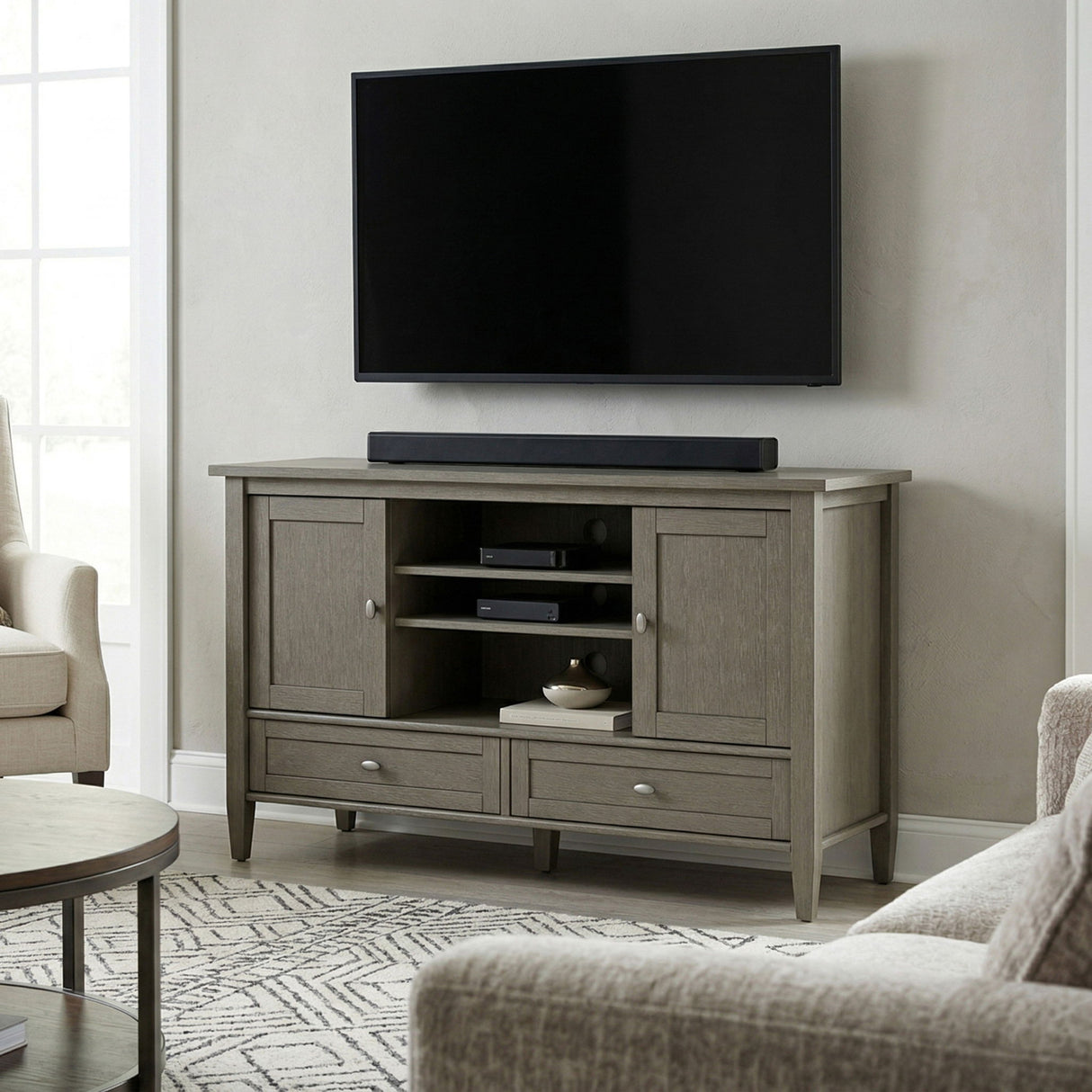 Warm Shaker - TV Media Stand Handcrafted