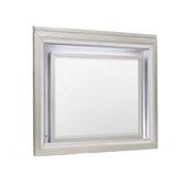Cross - Glam Mirror With LED - Champagne