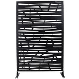 Outdoor & Indoor Privacy Screen Metal Privacy Screen