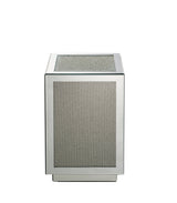 Noralie - Accent Table - Silver - Mirror