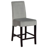 Shandra - 5 Piece Set With Counter Height Table And Stools - Black