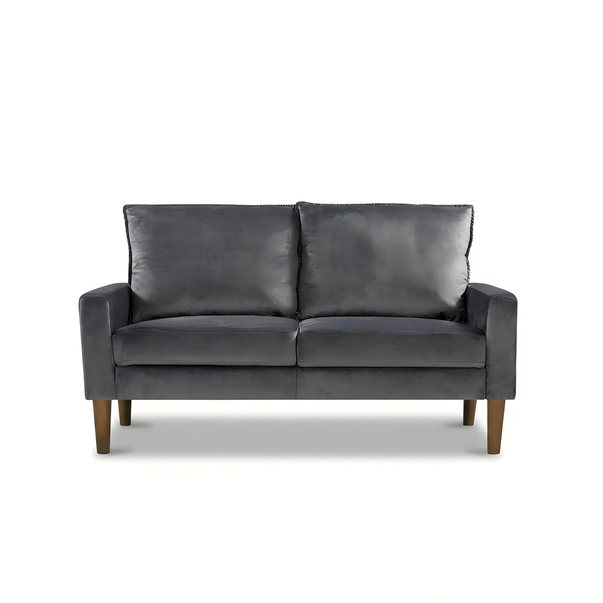 Upholstered Loveseat Sofa, 2 Seater Couch For Living Room Apartment