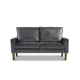 Upholstered Loveseat Sofa, 2 Seater Couch For Living Room Apartment