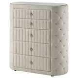 Santiago - 5 Drawer Chest Of Drawers - Ivory