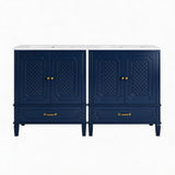 Bathroom Vanity With Sink, Soft Closing Door, Multi Functional Storage