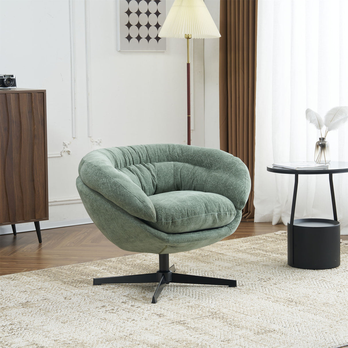 Modern Office Chair With 360 Degree Swivel