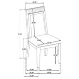 Ennis - Dining Side Chair (Set of 2) - Black