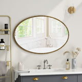 Art Oval Retro Mirror, Wall Hanging