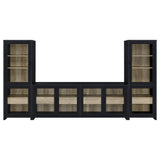 Kennison - 3 Piece Entertainment Center - Black
