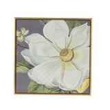 Botanical Wall Art Prints, Home Decor For Living Room Dining Room Bedroom Hallway (Set of 4) - Gray