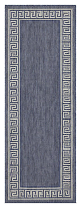 Sunshine - 5'3" X 7'3" Polypropylene Indoor, Outdoor Area Rug - Blue