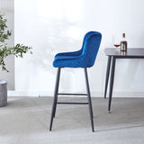 Ergonomic Counter Height Bar Stool (Set of 2)