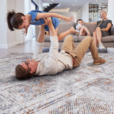 Payas - 2' X 3' Geometric Area Rug - Beige