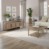 Entertainment Console With Storage - Sand