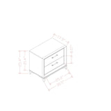 Star - Nightstand - White