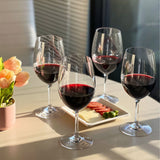 Tritan Hammer - Leadingware Plastic Wine Glasses (Set of 4), Unbreakable, Bpa Free, 20Oz - Clear
