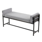 Kari - Farmhouse Luxe Design Bench