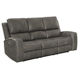 Boyce - Triple Power Reclining Sofa Set With Independent Headrest