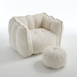 Soft Bean Bag Chair With High Resilient Foam