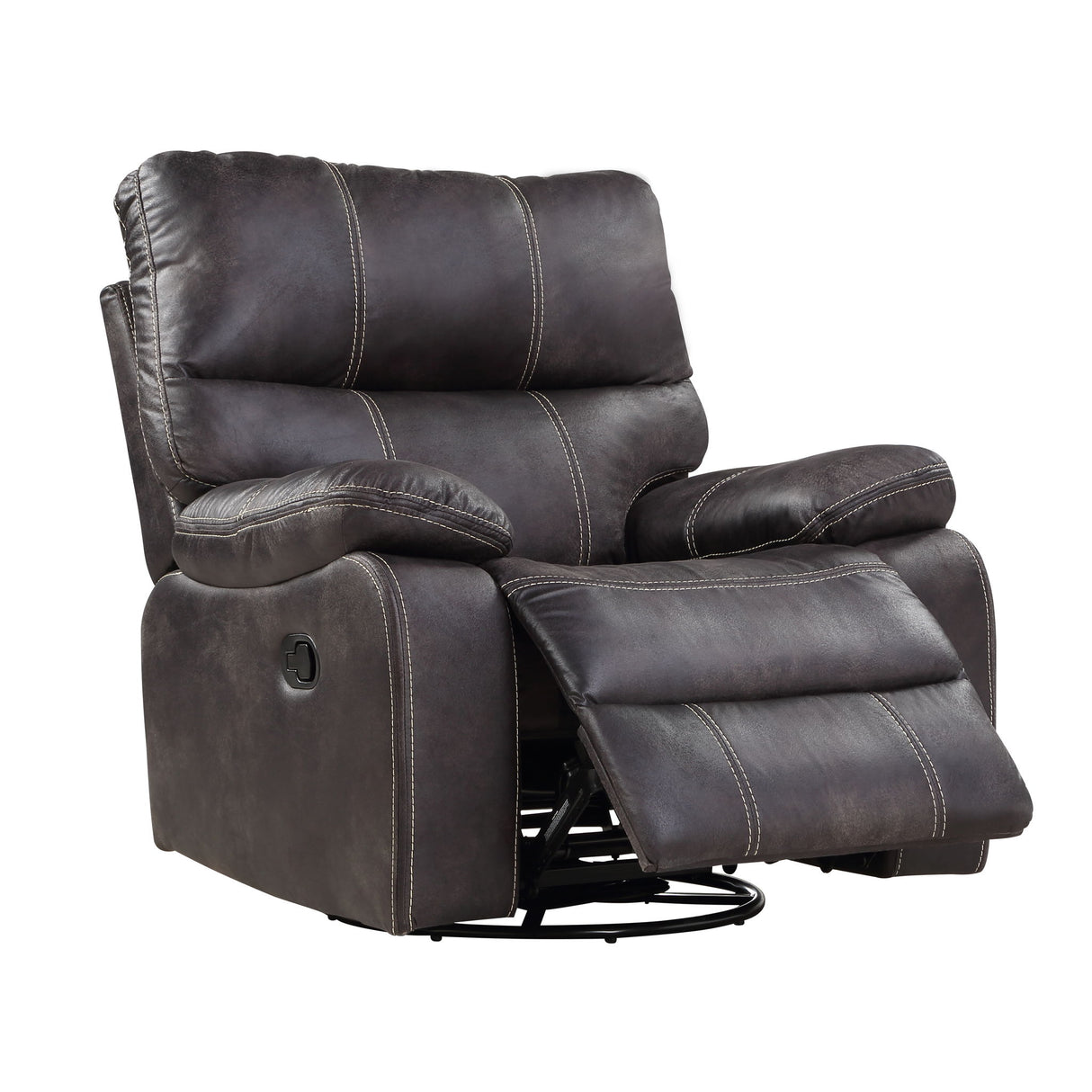 Rustic Swivel Gliding Recliner