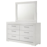 Pierce - 6 Drawer Dresser And Mirror