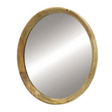 Transitional Decor Style Wall Mirror Decor With Frame For Bathroom