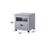 Eleanor - End Table - Gray