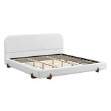 Elegant Upholstered Bed Frame