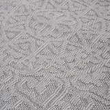 Guros - 6' X 9' Medallion Indoor / Outdoor Area Rug - White / Ivory