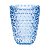 Leading Ware Diamond Cut Acrylic Glasses Drinking (Set of 4)