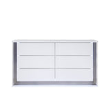 Moon - 5 Pieces Bedroom Set With LED Accent
