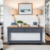 Sofa Table - Blue