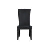 Jhoanna - 5 Pieces Dining Table Set - Black