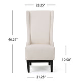 Alight - Upholstered Dining Chair With High Back And Birch Wood Legs (Set of 2)