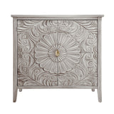2 Door Cabinet, Suitable For Bedroom - Light Gray