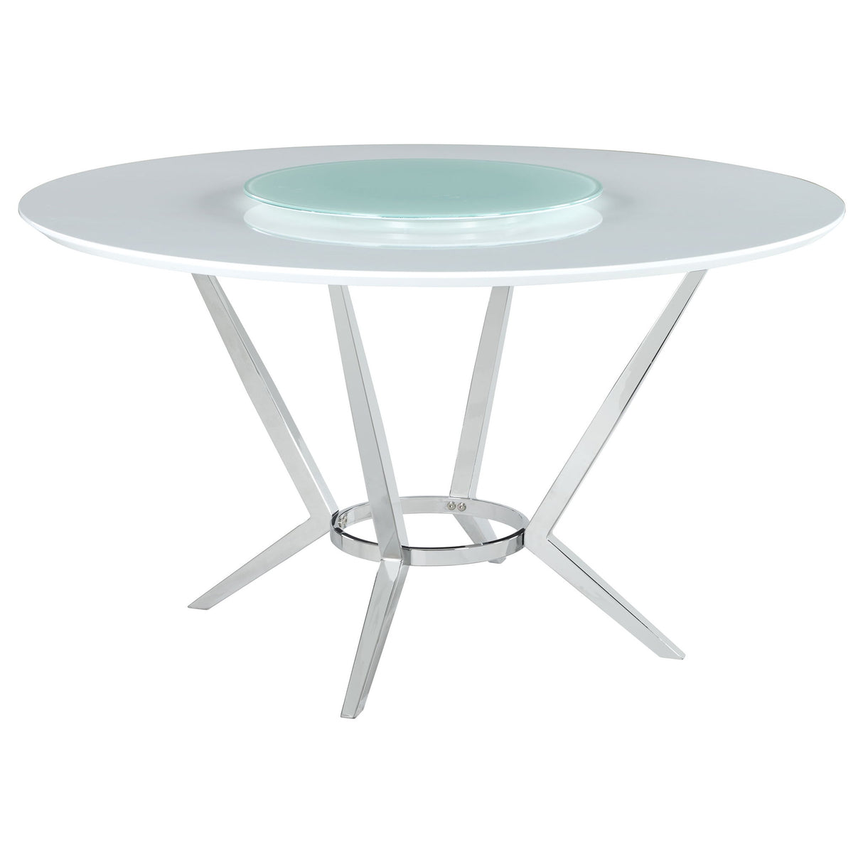 Anchor - Round Dining Table - Gloss White