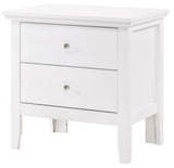 English Dovetailed Drawers Nightstand