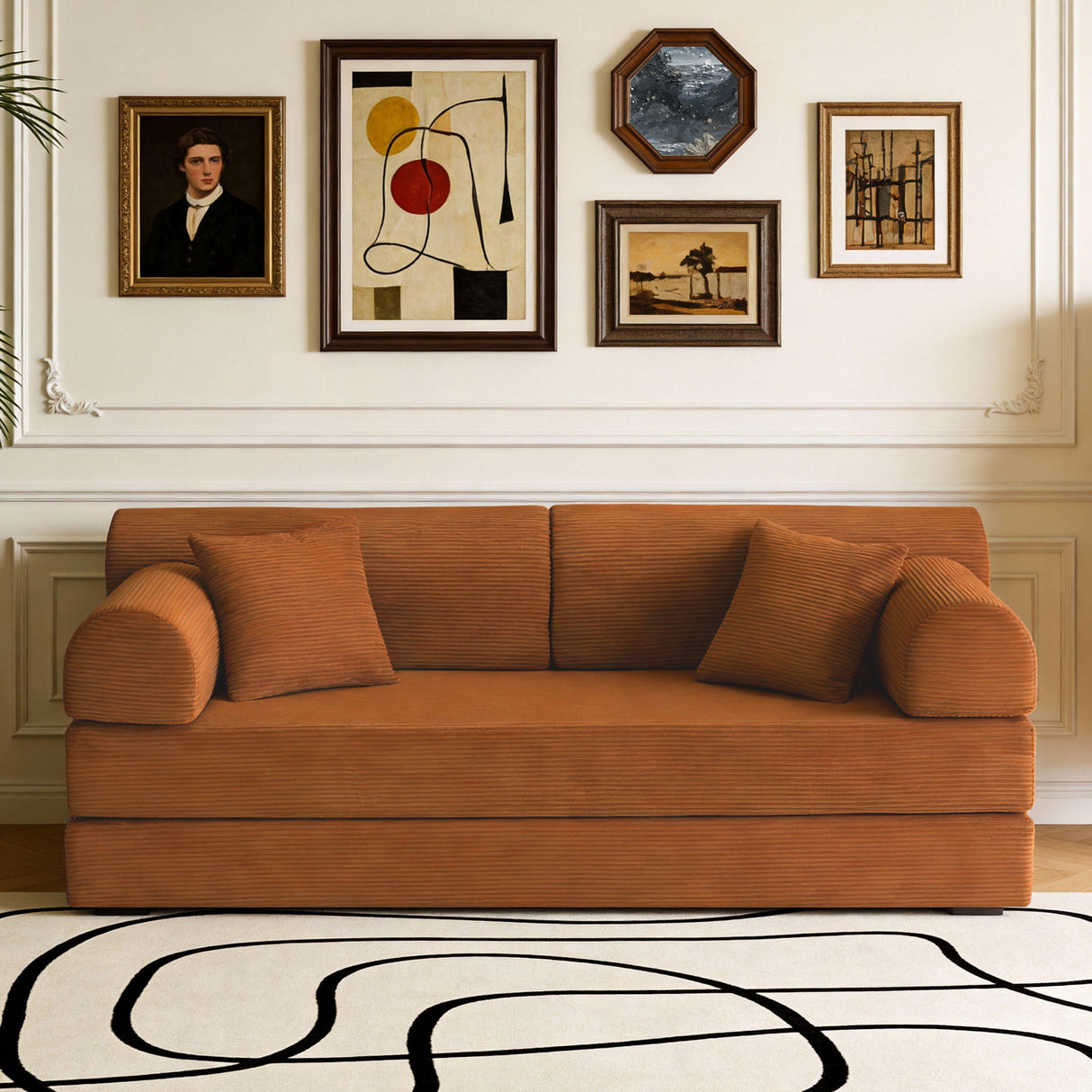 Convertible Sleeper Sofa Bed For Living Room