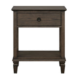 Victoria - Bedside Table With Drawer And Shelf